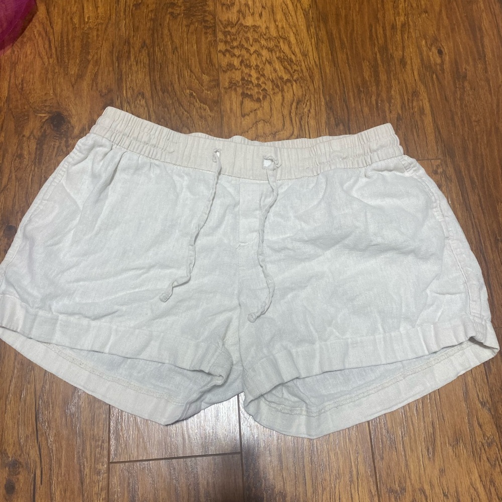 Cream Lounge Shorts